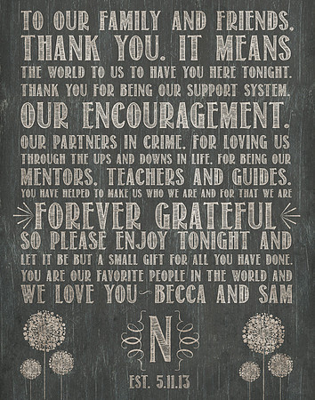Wedding Day {Thank You}
