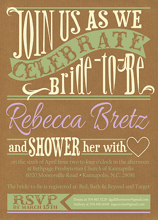 Bridal Shower